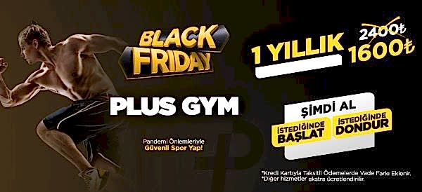 PLUS GYM <s>2400 ₺</s> yerine